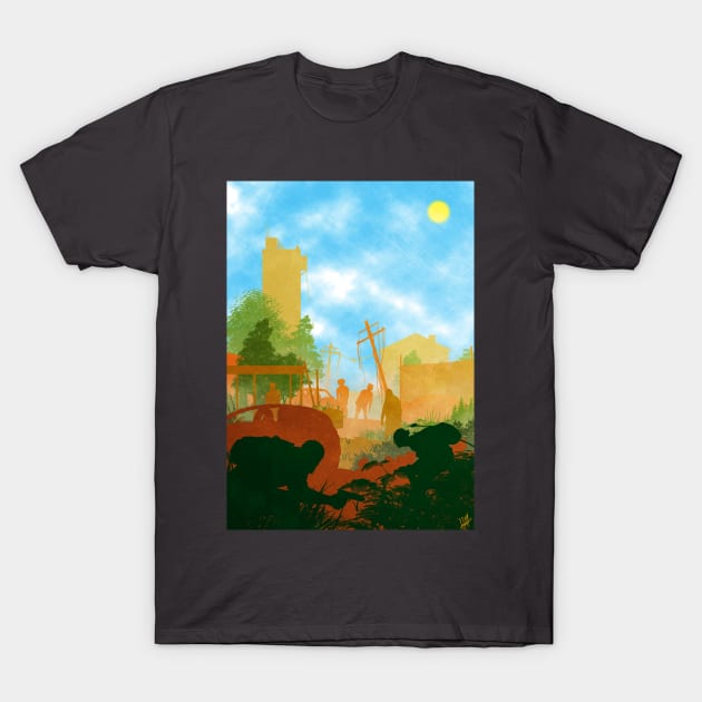 The Last of Us Silhouette T-Shirt by Art of Arklin